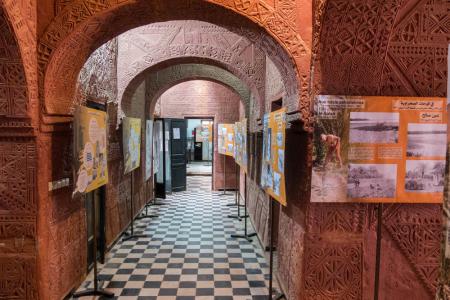 Dans les locaux de l'organisation CAPTERRE, à l'ancien  hôtel Oasis rouge à Timimoun (du 30 avril au 11 mai 2017)